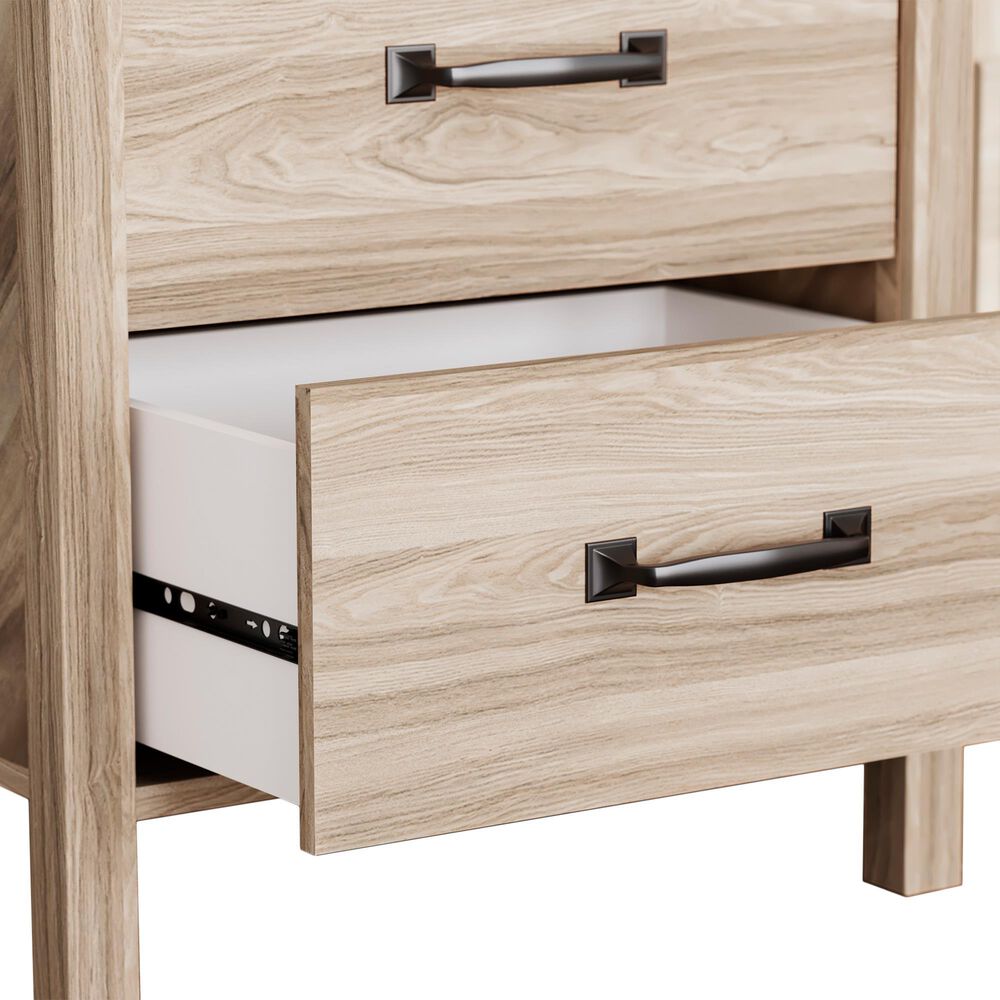 Ashley Battelle 2-Drawer Nightstand in Tan, , large