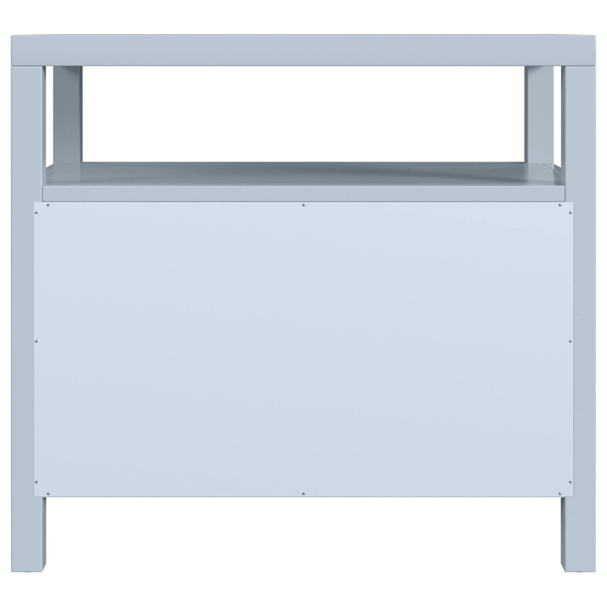 Butler Specialty Company Nora 2-Drawer Wide Nightstand with Open