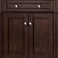 James Martin Vanities Brittany 72" Double Bathroom Vanity in Burnished Mahogany with 3 cm Parisien Bleu Quartz Top and Rectangular Sinks, , large