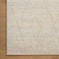Loloi II Kamala 11"2" x 15"7" Natural and Mist Area Rug, , large