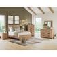 Ashley Sanginlane Dresser Mirror in Light Oak, , large