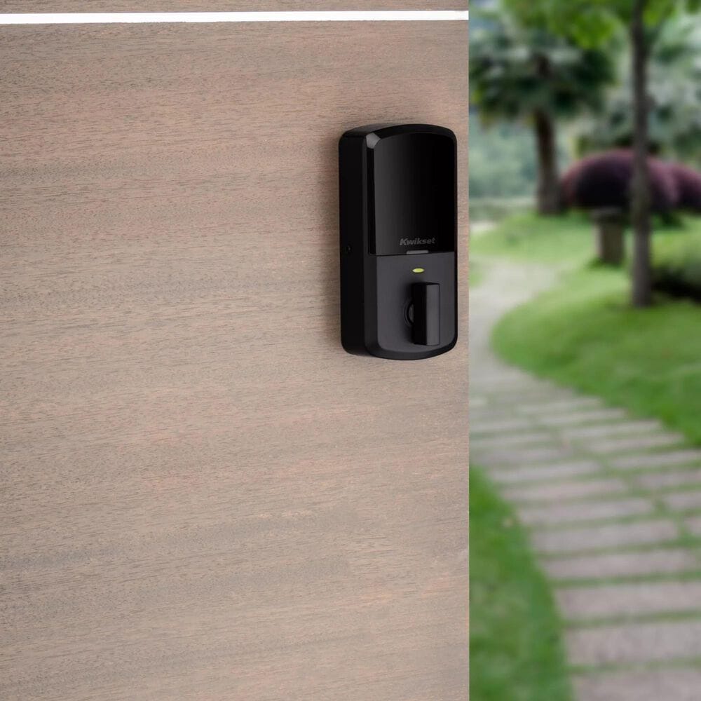 Kwikset Halo Touchscreen Wi-Fi Enabled Smart Lock in Matte Black, , large