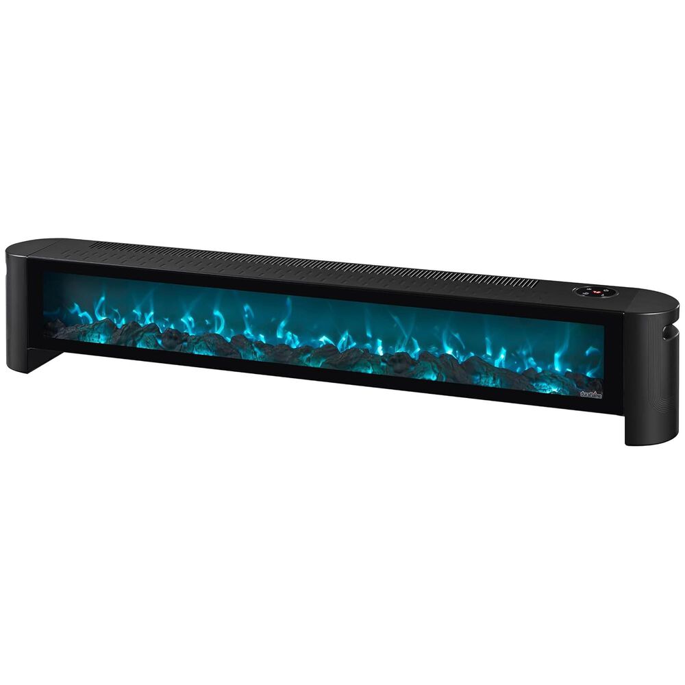 Classic Flame Duraflame 1500-Watt Electric Baseboard Space Heater with Thermostat and Remote Control, , large