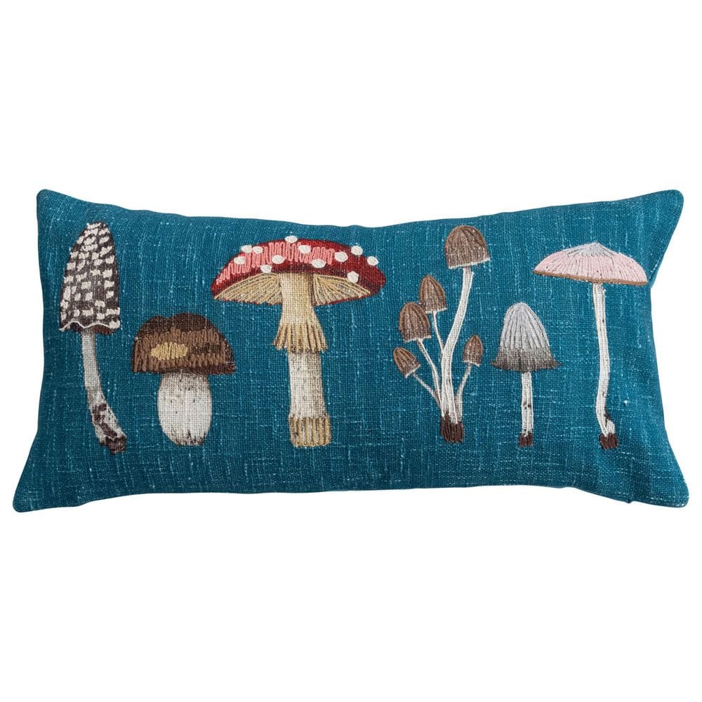 Teak Interiors Heirloom 28" x 12" Lumbar Throw Pillow in Multicolor, , large