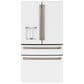 Cafe 22.3 Cu. Ft. 4-Door French Door Refrigerator in Matte White, , large