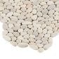 Soho Studio Pebblestone Lovina White Micro 12" x 12" Natural Stone Mosaic Sheet, , large