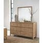 Urban Home Dorsey Dresser Mirror in Granola, , large