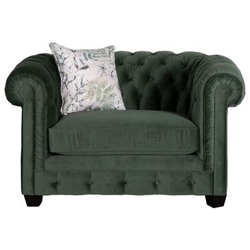 Decor-Rest Furniture Accent Chair in Green, , large