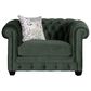 Decor-Rest Furniture Accent Chair in Green, , large