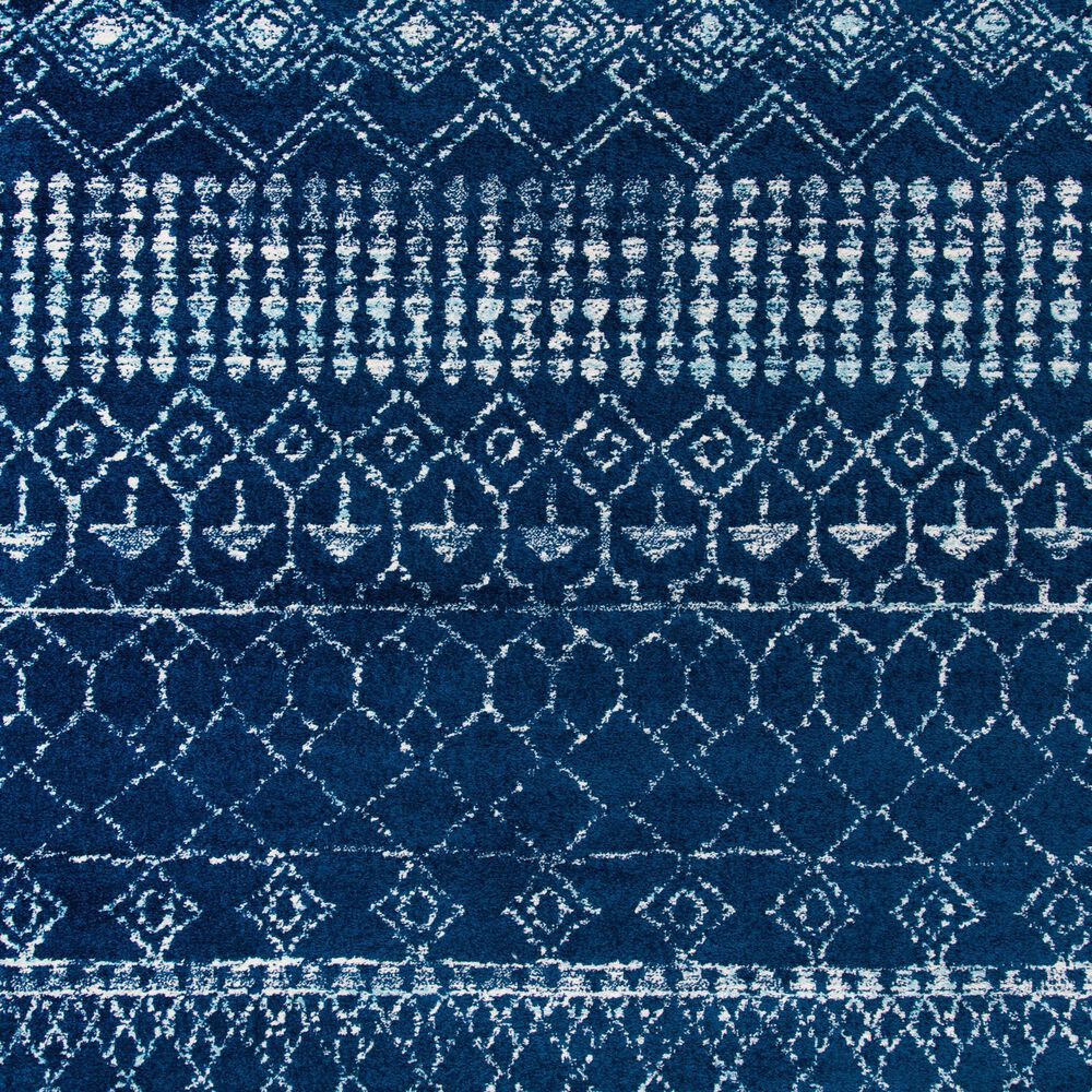 Safavieh Tulum TUL229N 10&#39; x 13&#39; Navy and Ivory Area Rug, , large