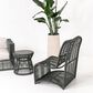 Sunset West Milano Patio Armless Club Chair in Slate, , large