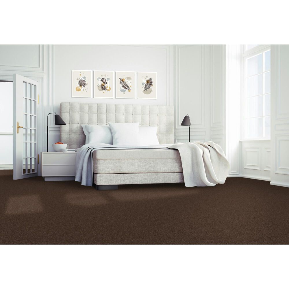 Mohawk Quality Feeling Carpet in Chocolate Chip, , large