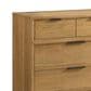Hawthorne Furniture Newport 3-Piece King Panel Bedroom Set in Natural Oak, , large