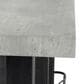 Classic Home Ojai Counter Height Table in Antique Gray and Black - Table Only, , large