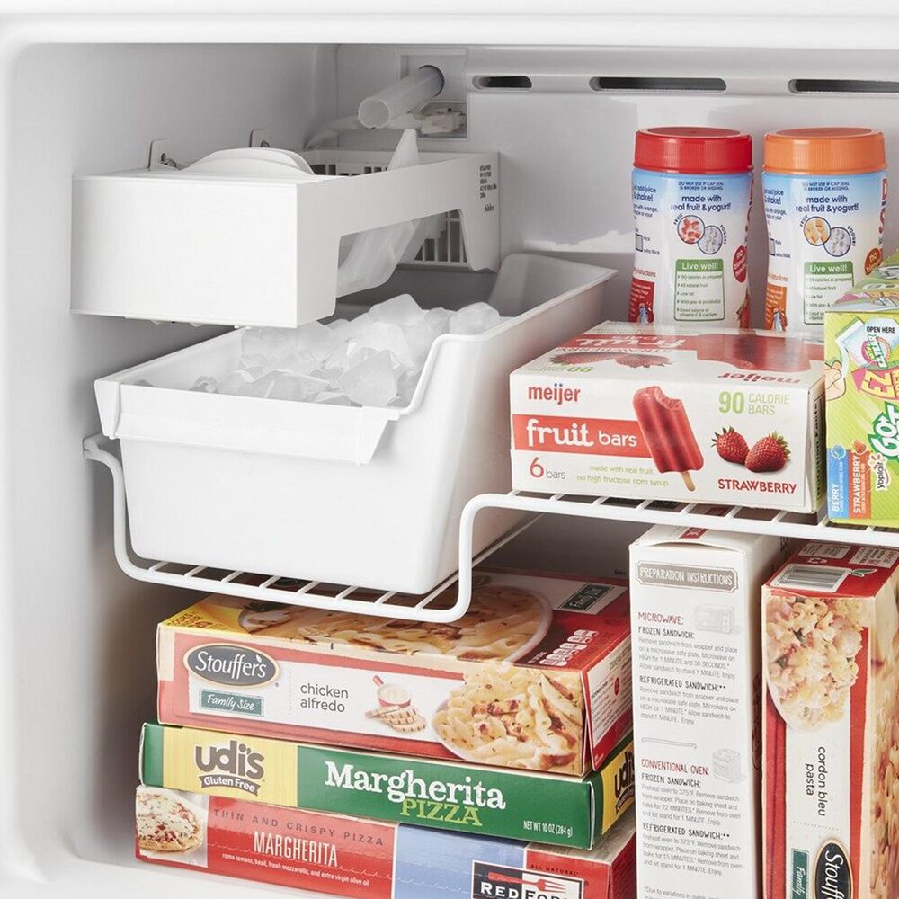 Whirlpool 24&quot; Top Freezer Refrigerator in Fingerprint Resistant Stainless Steel, , large