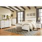 Ashley Willowton 5-Piece Queen Panel Bedroom Set in Whitewash, , large