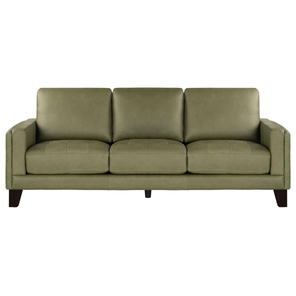 Italiano Furniture Cambria Vaughn Stationary Sofa in Green Clover, , large