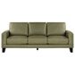 Italiano Furniture Cambria Vaughn Stationary Sofa in Green Clover, , large