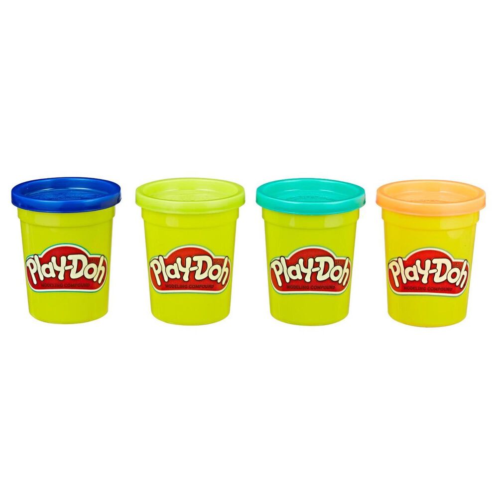 Play-Doh 4 Pack in Wild Colors, , large