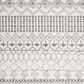 Safavieh Tulum TUL229A 12" x 18" Ivory and Grey Area Rug, , large