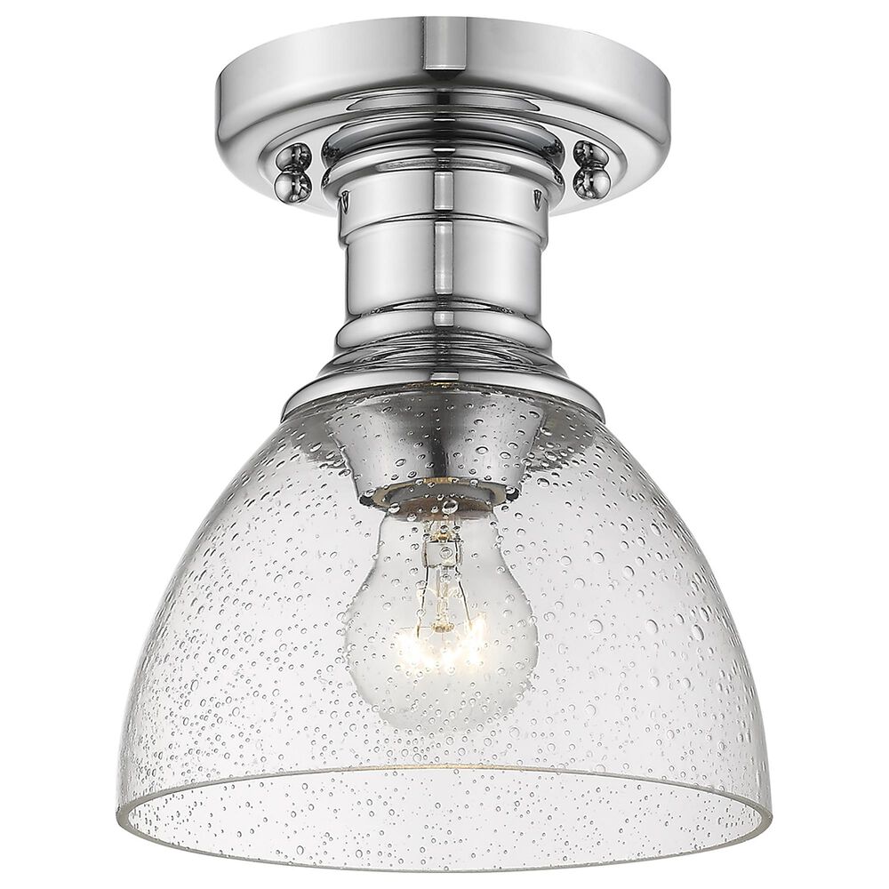 Golden Lighting Hines Semi-Flush in Chrome, , large