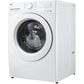 LG 4.5 Cu. Ft. Smart Front Load Washer in White, , large