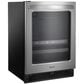 Whirlpool 5.2 Cu. Ft. 25" Wide Undercounter Beverage Center in Stainless Steel, , large