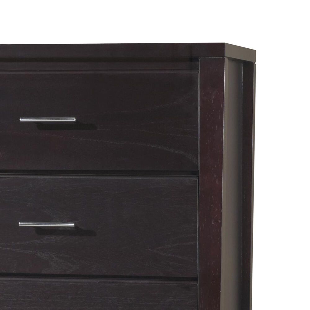 37B Nevis 5 Drawer Chest in Espresso, , large