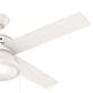 Hunter Loki 52" Ceiling Fan with LED Lights in Fresh White, , large