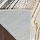 Nourison Glitz GLZ21 Grey and Gold 3"11" x 5"11" Area Rug, , large