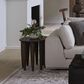 Splendor Living Ingram Mango Wood Side Table in Dark Antique, , large