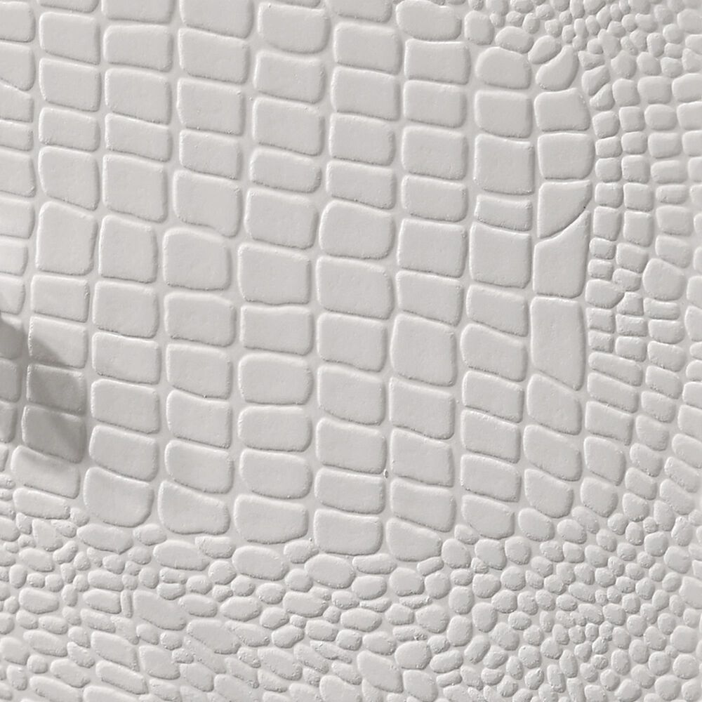 Crown Mark Lyssa Full Bed with Nightstand in White, , large