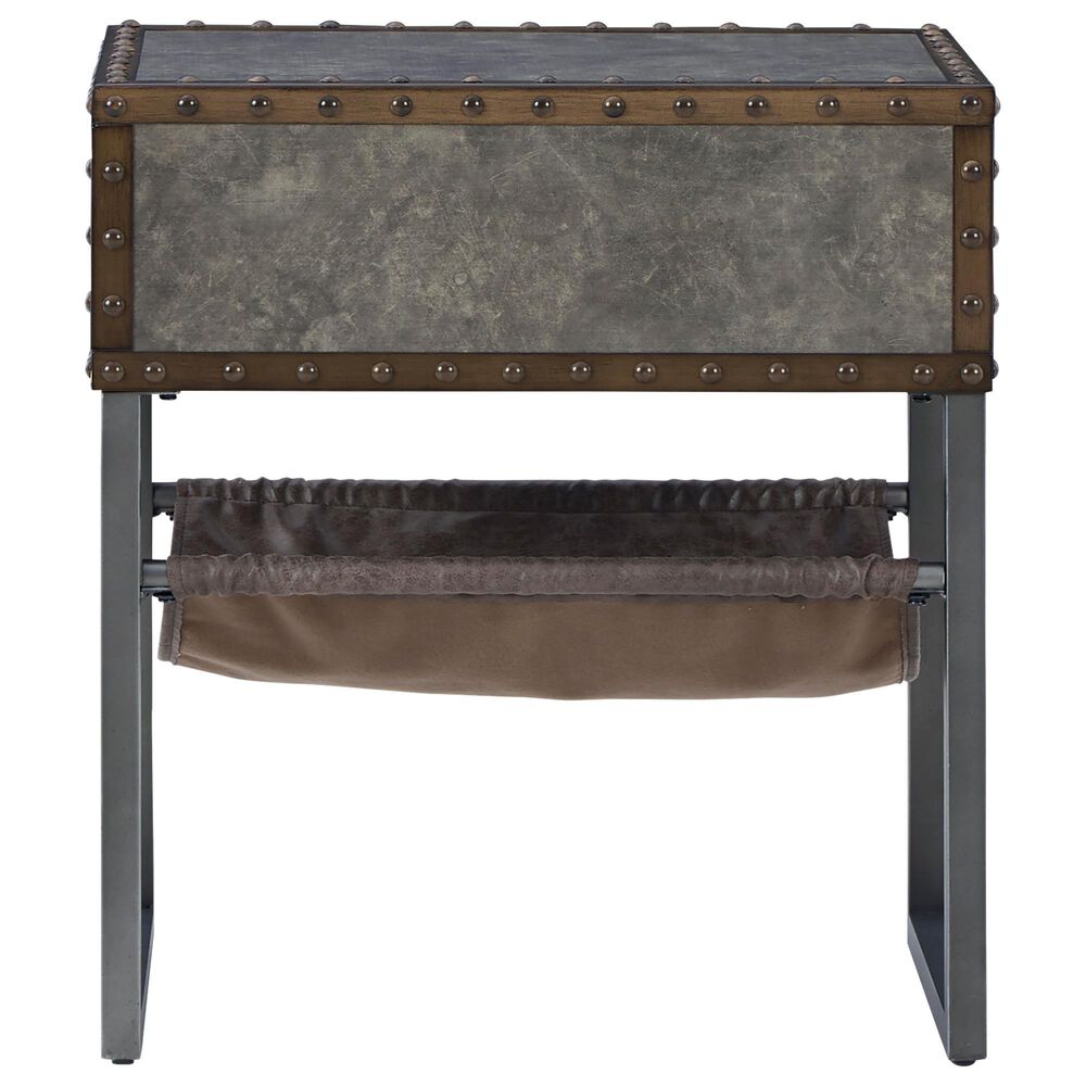 Ashley Derrylin End Table in Bronze and Brown, , large