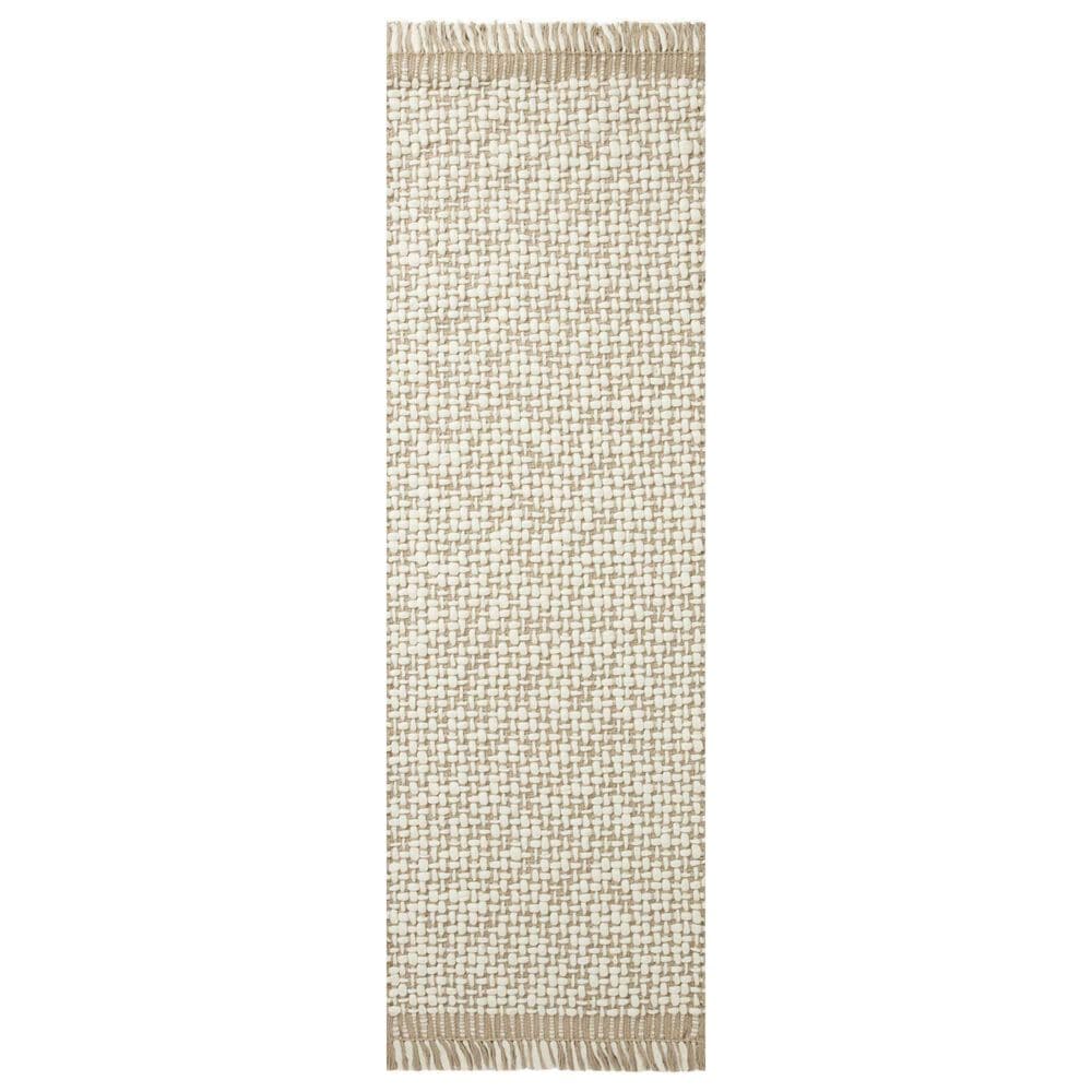 Amber Lewis x Loloi Yellowstone 2"6" x 9"9" Natural and Ivory Runner, , large