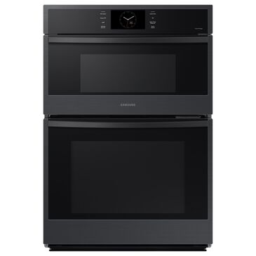 Samsung 30" Microwave Combination Wall Oven with Steam Cook in Matte Black, , large
