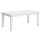 Ashley Hyland Wave Patio Rectangular Coffee Table in Bright White, , large