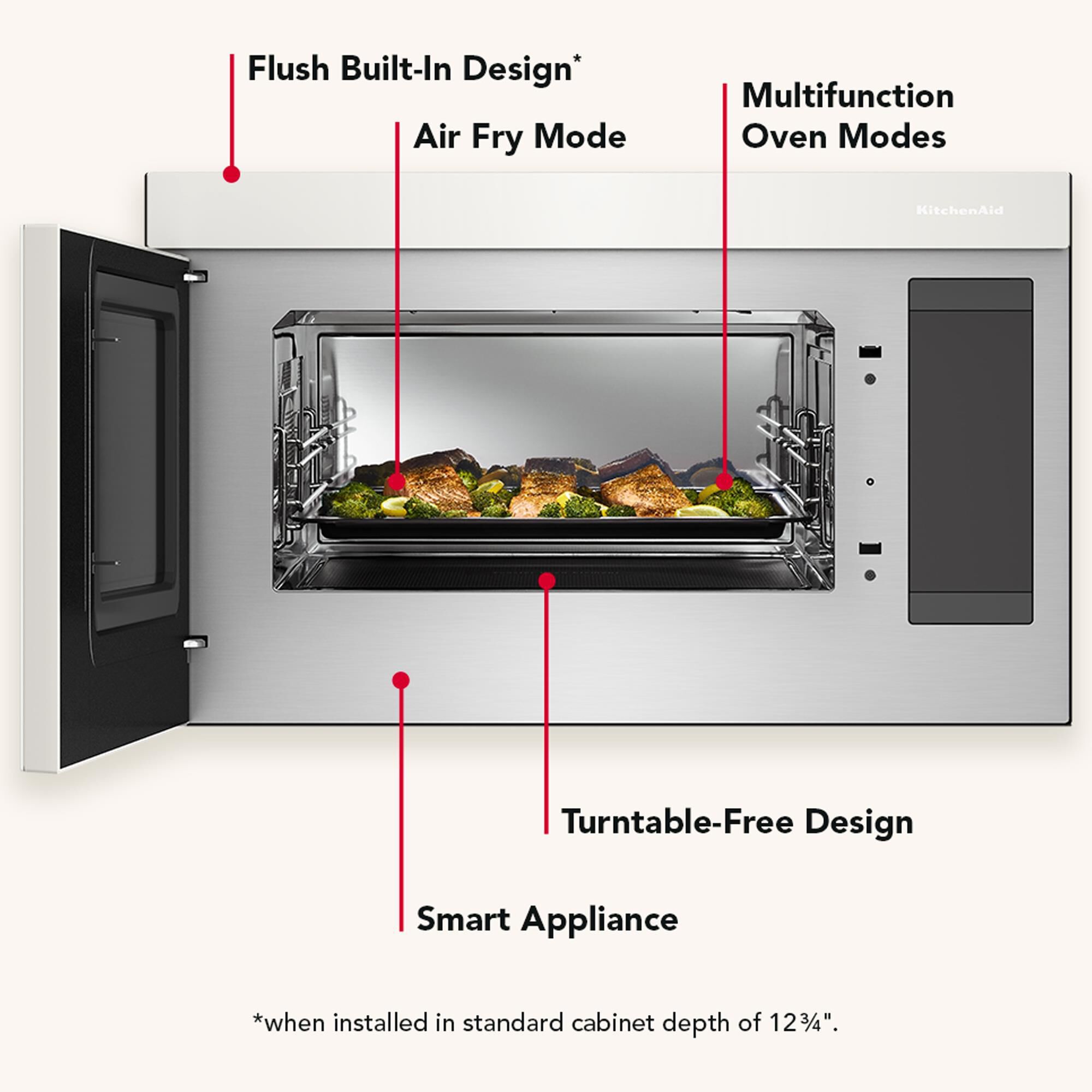 KitchenAid 1.1 Cu. Ft. Multifunction Over-the-Range Microwave Oven