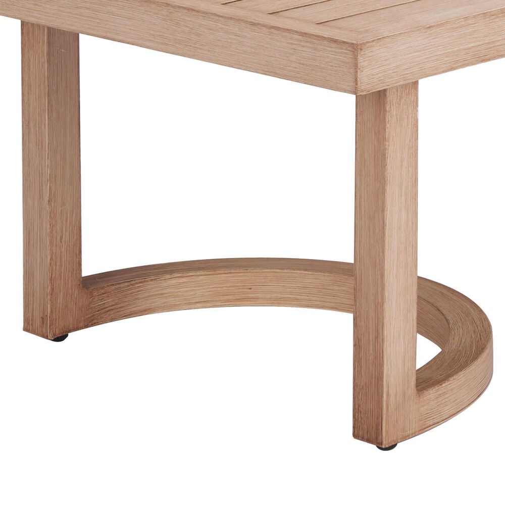 Zuo Modern Leto Patio Coffee Table in Brown, , large