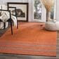 Safavieh Montauk MTK214B 6" x 9" Orange and Red Area Rug, , large