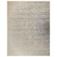 Nourison Twilight TWI12 9"9" x 13"9" Ivory and Grey Area Rug, , large