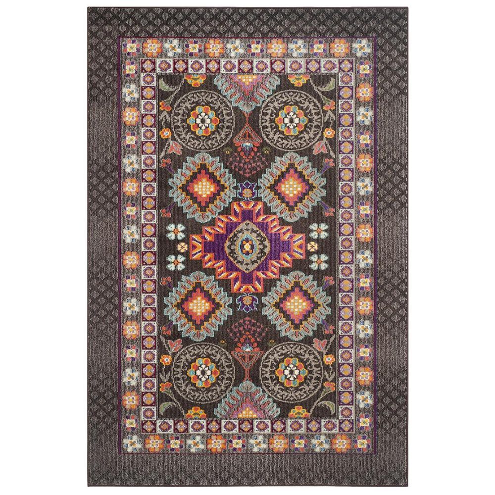 Safavieh Monaco MNC240B-5 5&#39; x 8&#39; Brown/Multi Area Rug, , large
