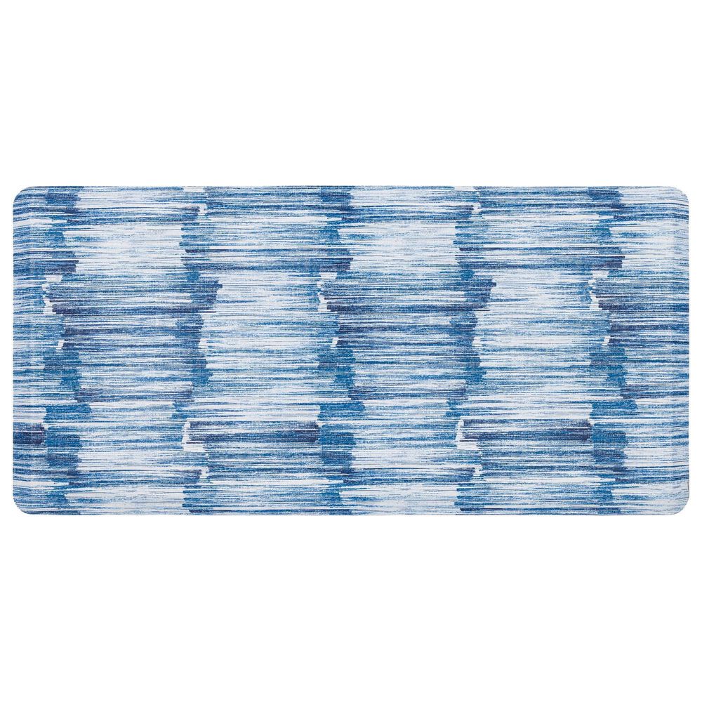 Mohawk Dri-Pro Deluxe Vogeo 1"8" x 3"6" Indigo Area Rug, , large
