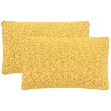 Safavieh Soleil Pillow in Sunshine Yellow (Set of 2), , large