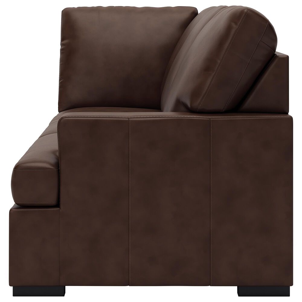Ashley McDowlan 3-Piece Stationary Left Facing Sectional with Chaise in Coffee, , large