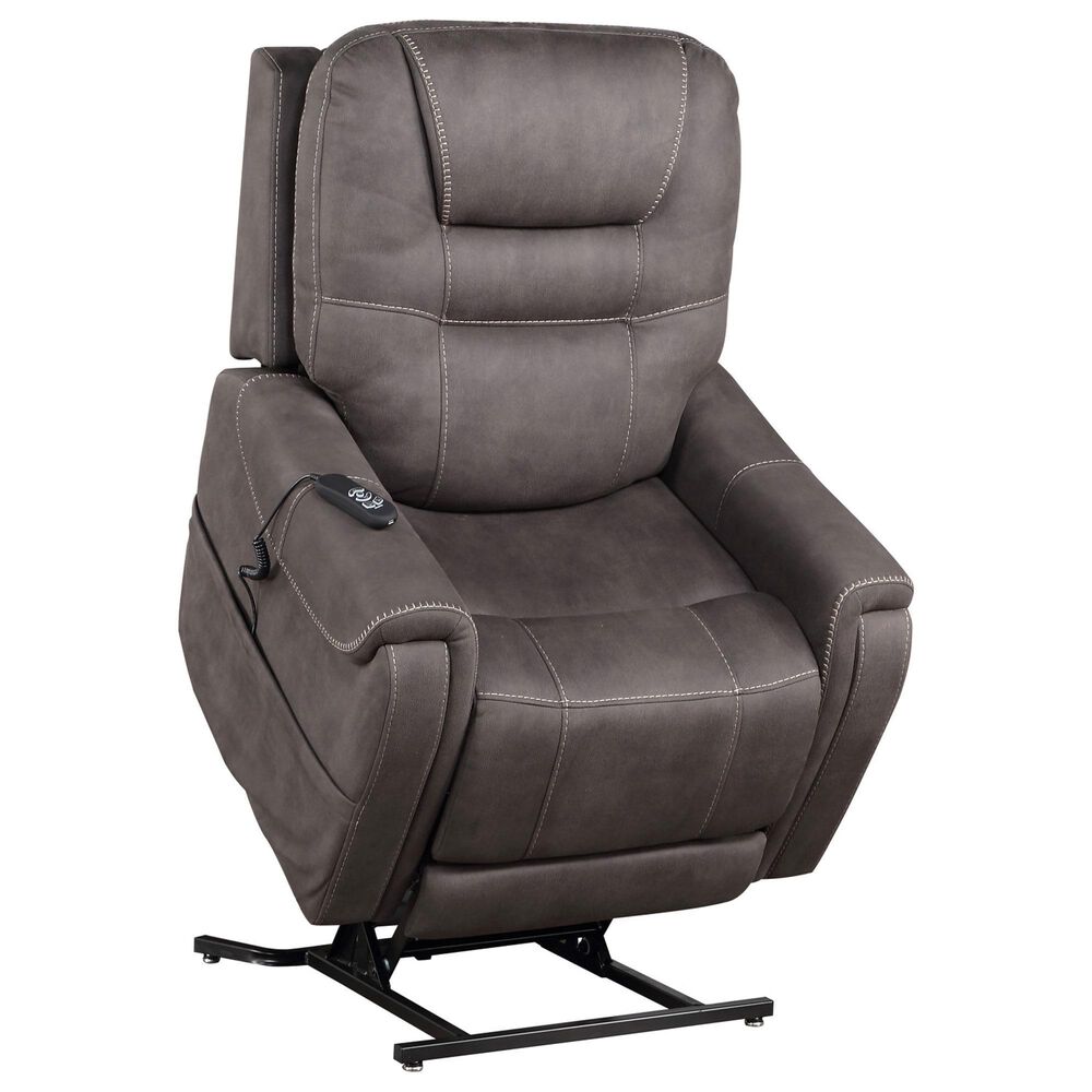 Steve Silver Brisbane Power Lift Chair in Neutral Stone, , large