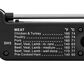 Kitchen Supply Folding Digital Thermometer in Black, , large
