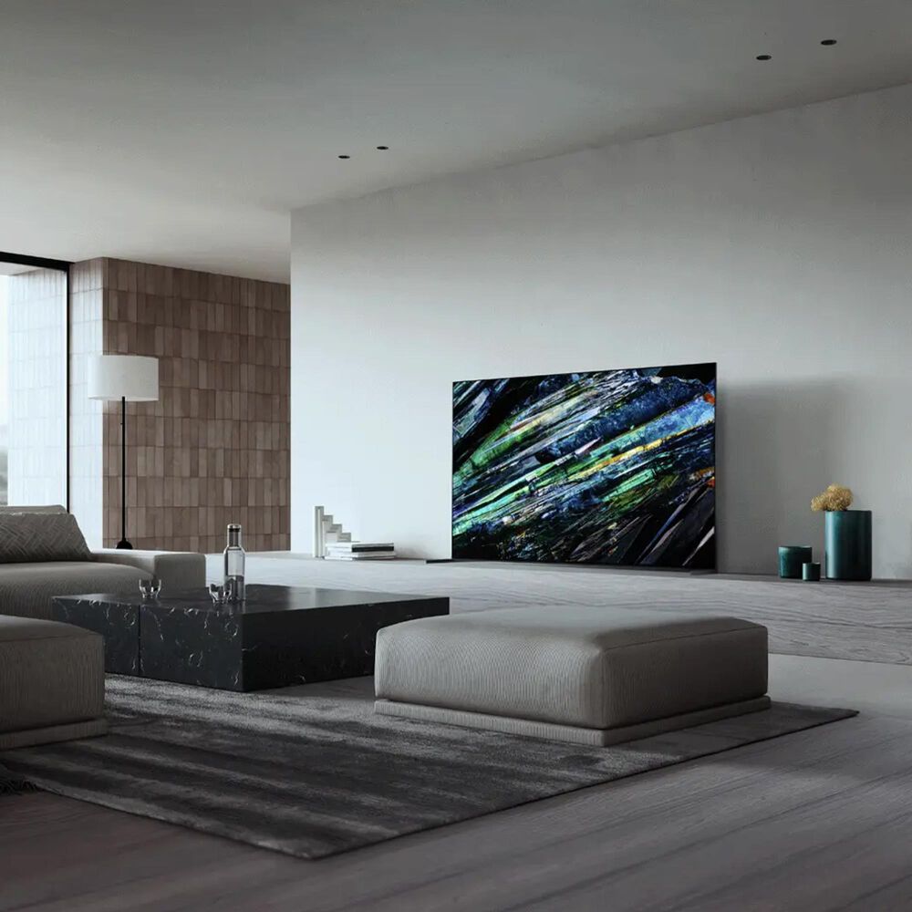 Sony 65&quot; Class Bravia XR QD-OLED 4K HDR - Smart TV with Theater U Wearable Speaker in Black, , large