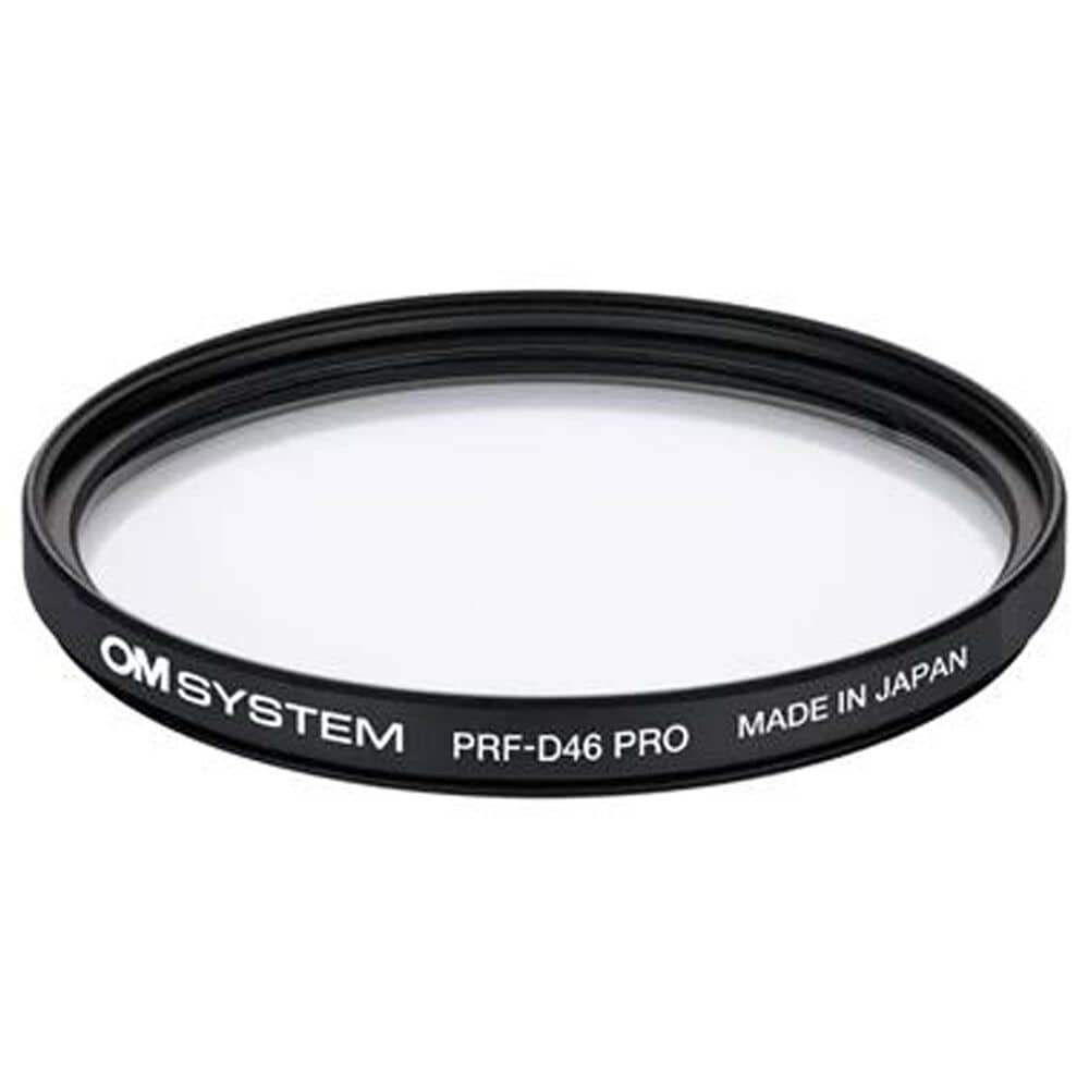 OM System 46mm Pro Protection Filter in Black, , large