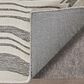 Feizy Kimball Gray and Ivory 3"6" x 5"6" Area Rug, , large