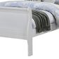 Crown Mark Louis Philip Twin Sleigh Panel Bed in Greige, , large